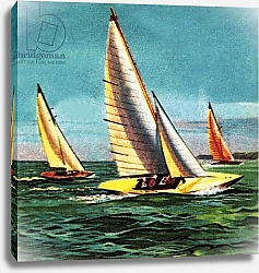 Постер МакКоннел Джеймс Sailing boats