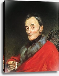 Постер Брюллов Карл Портрет археолога Македанджело Ланчи. 1851