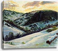 Постер Тиндалл Роберт (совр) The Devil's Dyke in Winter, 1996