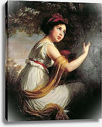 Постер Виджи-Лебран Элизабет Portrait of Julie Le Brun, c.1797