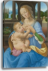 Постер Дева Мария с младенцем 11