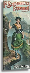 Постер Шиле Генри P. Schoenhofen Brewing Co., Chicago, Ill., edelweiss