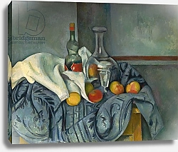 Постер Сезанн Поль (Paul Cezanne) The Peppermint Bottle, 1893-95