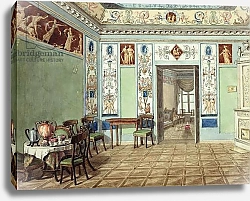 Постер Школа: Русская 19в. Neo-Classical Etruscan Breakfast Room, 1820