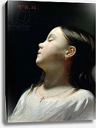 Постер Бонна Леон Young Girl Sleeping, 1852