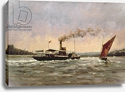 Постер Треветт Вик (совр) Past on the Medway