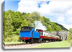 Постер Паровой поезд, графство Камбрия, Великобритания