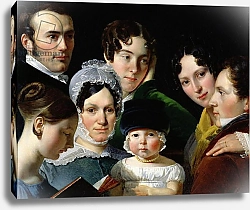 Постер Дюбуфе Клод The Dubufe Family in 1820