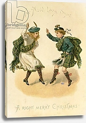 Постер Школа: Английская 20в. 'For Auld Lang Syne - A Right Merry Christmas'
