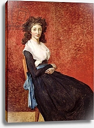 Постер Давид Жак Луи Portrait of Madame Charles-Louis Trudaine c.1791-92