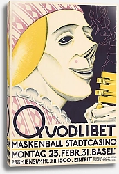 Постер Мангольд Бурхард Quodlibet – Maskenball Stadtcasino