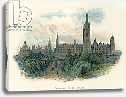 Постер Уилкинсон Чарльз Parliament house, Ottawa