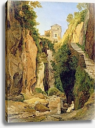Постер Рейнхолд Хайнрих Ravine at Sorrento, 1823