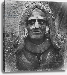 Постер Мардсен Симон (чбф) Stone carving of a man's head, Toddington Manor, Gloucestershire