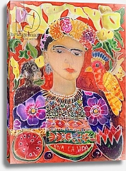 Постер Саймон Хилари (совр) Respects to Frida Kahlo, 2002