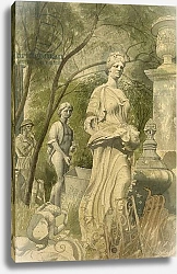 Постер Осмунд Кейн (совр) Garden Statues, 1955