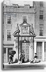 Постер Шепард Томас (последователи) Fishmonger's Hall, Thames Street, engraved by J. Greig, c.1830