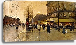 Постер Гальен Евген A Parisian Street Scene,