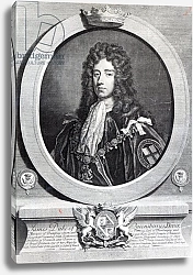 Постер Кнеллер Годфри, Сэр James Douglas, 2nd Duke of Queensberry, engraved by Louis du Guernier II