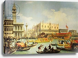 Постер Каналетто (Giovanni Antonio Canal) The Betrothal of the Venetian Doge to the Adriatic Sea, c.1739-30 2