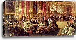 Постер Лами Евген Concert in the Galerie des Guise at Chateau d'Eu, 4th September 1843, 1844