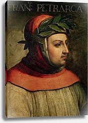 Постер Школа: Итальянская 16в. Portrait of Petrarch