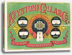 Постер Неизвестен Keystone Collar Co., welcome to the paper age