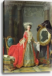 Постер Лабиль Аделаида Portrait of Adelaide de France, 1787