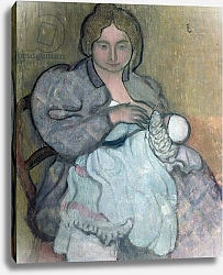 Постер Дени Морис Maternity with a White Dress c.1895