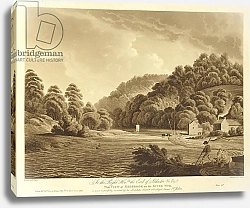 Постер Дейес Эдвард (грав) View at Redbrook in the River Wye, plate 13 from 'Views of the River Wye', 1802