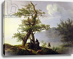Постер Фернли Томас Hunting Waterfowl, 1828