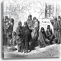 Постер Доре Гюстав Les Miserables, from 'London, A Pilgrimage' by William Blanchard Jerrold, 1872