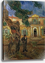 Постер Ван Гог Винсент (Vincent Van Gogh) St. Paul's Hospital, St Remy, 1889