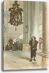 Постер Планелла Коромина Хосе Galileo in the cathedral in Pisa