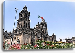 Постер Собор Metropolitan. Мехико