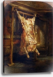 Постер Рембрандт (Rembrandt) The Slaughtered Ox, 1655