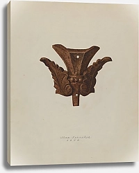 Постер Фернекес Макс Ornamental Iron Leaf