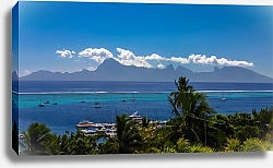 Постер Остров Муреа во Французской Полинезии