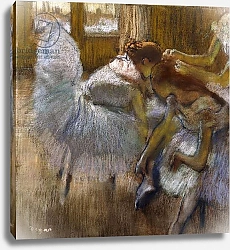 Постер Дега Эдгар (Edgar Degas) Dancers at Rest, c.1885
