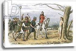 Постер Дойл Джеймс Edmund king of East Anglia killed by the Danes