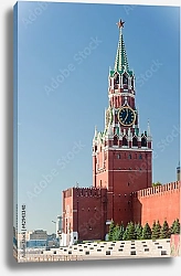 Постер Россия, москва. Спаская башня Кремля