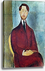 Постер Модильяни Амедео (Amedeo Modigliani) Leopold Zborowski, 1917
