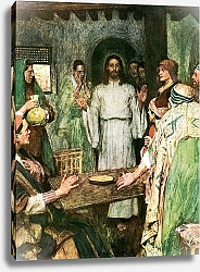 Постер Хэтерелл Уильям Then came Jesus and stood in their midst