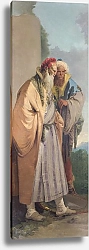 Постер Тиеполо Батиста Мужчины в восточном костюме