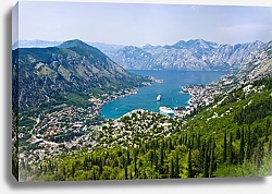 Постер Черногория. Которский залив 3