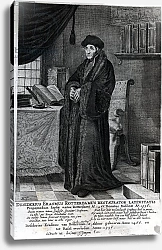 Постер Школа: Голландская 17в Desiderius Erasmus, 'Restorer of the Latin language'