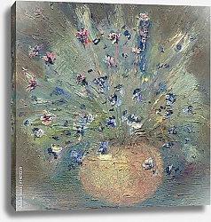 Постер Ваза полевых цветов