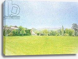 Постер Уилкинс Уильям (совр) Morning Landscape, Carmarthenshire, 1986