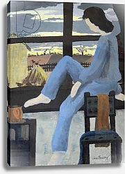 Постер Фивси Джоан (совр) Girl Watching the Dawn, 1950,