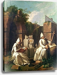 Постер Джюра Этьен Carthusian Monks in Meditation